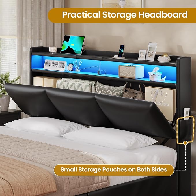VIAGDO Full Size Bed Frame - Image 3