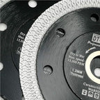 DT-DIATOOL Diamond Tile Blade 4 Inch 2pcs Diamond Turbo X Mesh Rim Segement - Image 4