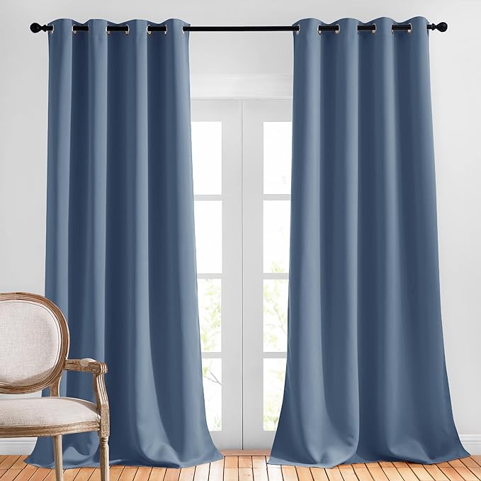 NICETOWN Bedroom Room Darkening Curtains by NICETOWN