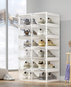 ANTBOX Foldable Shoe Rack, Shoe Organizers - Image 5