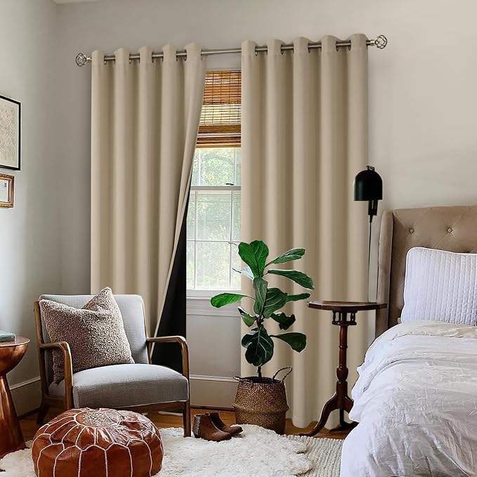 BGment Thermal Insulated 100% Blackout Curtains - Image 2
