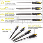 Topec 26Pcs File Set, Round and Flat File Kits are Made of High Carbon-Steel - Image 2