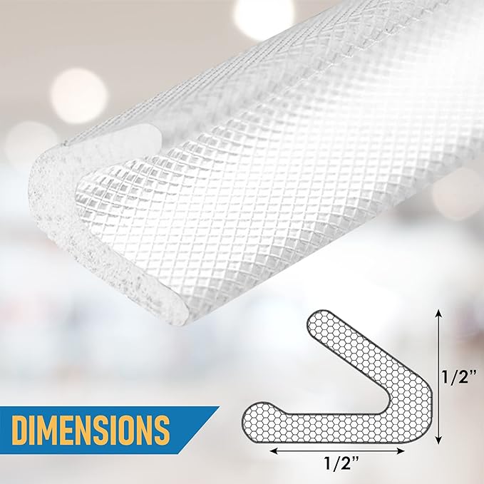 Adhesive V Shape Weatherstrip, Weather Stripping Door Seal Strip Foam Door - Image 3