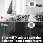 BGment Short 100% Blackout Curtains - Image 4