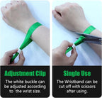 100 Pcs Cloth Event Wristbands, Event Wristbands, Colored Wrist Bands - Image 3