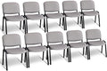 VINGLI Waiting Room Stacking Chairs, by VINGLI
