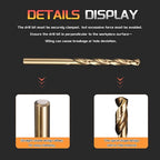 Drill Bit, 3/32" Cutting Diameter, 4241 HSS Black and Gold 118° Cutting Angle - Image 3