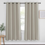 NICETOWN Room Darkening Bedroom Curtain 72 inches Long by NICETOWN