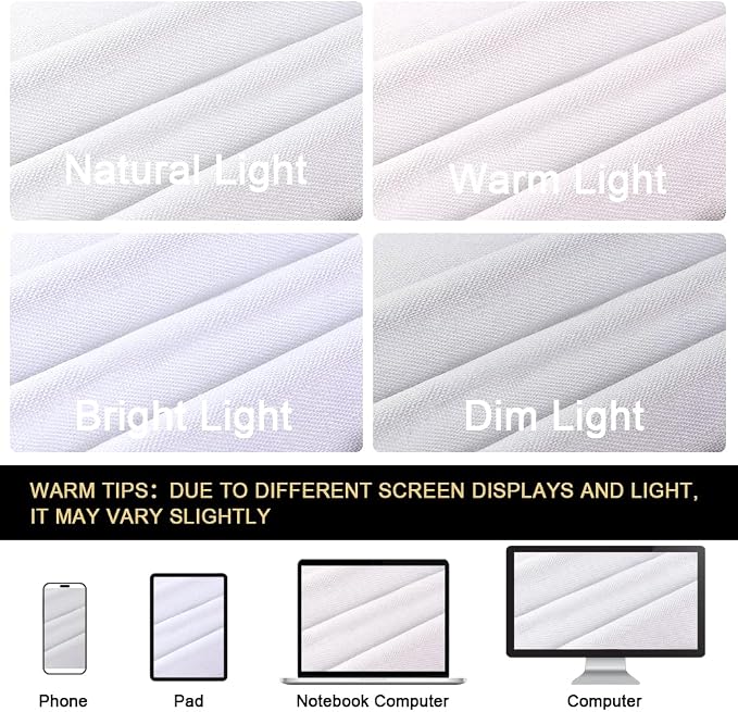 PrinceDeco Black Out Curtains 84 Inch Long 2 Panels Burg 100% Linen Blackout - Image 8