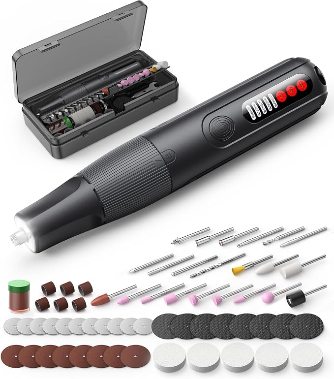 Cordless Rotary Tool, 8V Multi Tool by ZoCCee