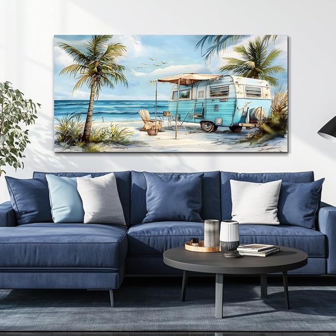 ERQINHUA Wall Art For Living Room Canvas Wall Decor For Bedroom Office - Image 4