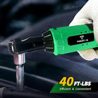 Cordless Electric Ratchet Wrench Set, 40FT-LBS 3/8" Ratchet, 12V Cordless - Image 5