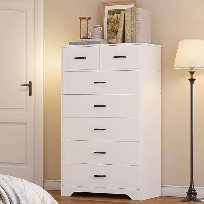 Hasuit Tall Dresser for Bedroom, 55.6'' High Dressers by Hasuit