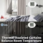BGment Full Blackout Curtains for Bedroom 63 Inch Length 2 Panels Set, Thermal - Image 4