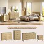 CARPETNAL Fluted 9 Drawer Dresser - Image 5