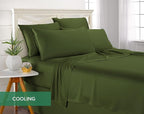 Pure Bamboo Twin Sheets, Genuine 100% Organic Viscose Derived from Bamboo Bed - Image 5