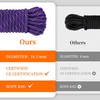 AOLEBA 10.5 mm Static Climbing Rope 10M 20M 30M 50M 70M Outdoor Rock Climbing - Image 5
