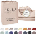 Bella Coterie Luxury Bamboo Viscose Cal King Size Sheet Set | 100% Organically by BC