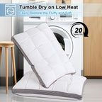 YOUR MOON Soft Pillow Queen for Sleeping, Super Soft Support Down Alternative - Image 5