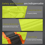BeautyWill Custom Safety Vest Customized Logo Class 2 High Visibility - Image 3