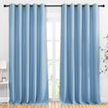NICETOWN Blackout Room Divider Curtains 118 inches Long, Grommet Thermal Window by NICETOWN