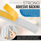 Adhesive V Shape Weatherstrip, Weather Stripping Door Seal Strip Foam Door - Image 4