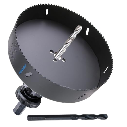 6-7/8” HSS Bi Metal Hole Saw Cutter by WoWSuPMHolesaw