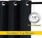 NICETOWN Black Out Curtain Panels - Image 2