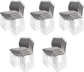 20 Stacking Chairs Stackable for Waiting Room, Office Home Guest Chair by Vacyovkeofficechairs