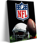 B.B.F MAKE American Football Canvas Wall Art Super Champions Bowl Poster Rugby by BBFMAKE