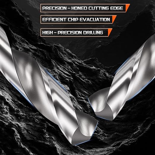 Drill Bit, 2.5mm Cutting Diameter, 4241 HSS 118° Cutting Angle Uncoated Bright - Image 4