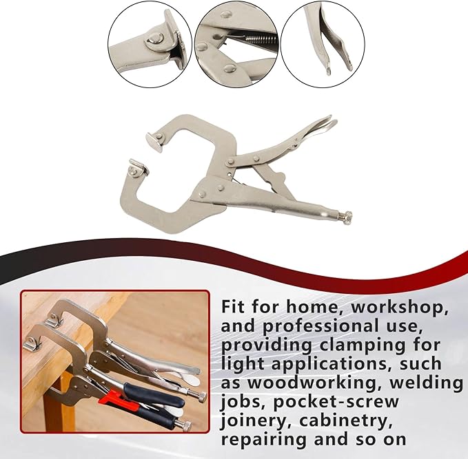 findmall 6Pcs 11 Inch Locking C Clamps - Image 6