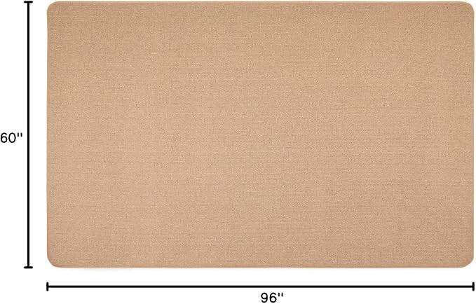 House, Home and More Skid-Resistant Carpet Indoor Area Rug Floor Mat - Image 3