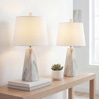 JONATHAN Y JYL1037A-SET2 Owen 20.5" Resin LED Table Lamp Contemporary, Living - Image 2