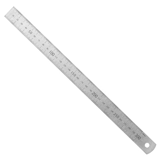 Pacific Arc Stainless Steel Ruler Inch and Metric, - Image 2