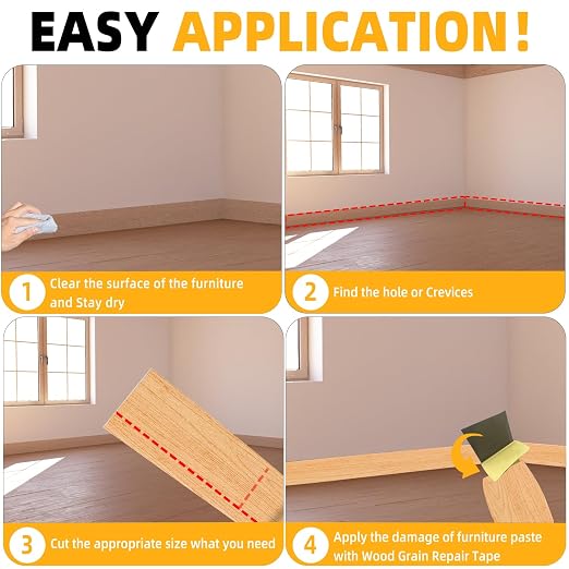GSCIT Club Maple Wallpaper, 15.7 inch X 15ft Self Adhesive Wood Grain Repair - Image 4