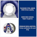 SALI 10 Pack 4-1/2 Inch Grinding Wheels - Image 4