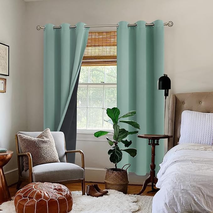 BGment Thermal Insulated 100% Blackout Curtains - Image 2
