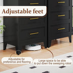 Metal Tall Dresser for Bedroom, 5 Drawer Dresser - Image 6