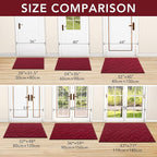 hicorfe Front Door Mat Outside Entrance, Stain and Fade Resistant, Non Slip - Image 5
