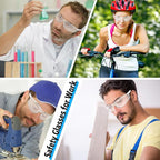 Safety Glasses for Men Women ANSI Z87.1 Safety Glasses Bulk Protective Eyewear - Image 7