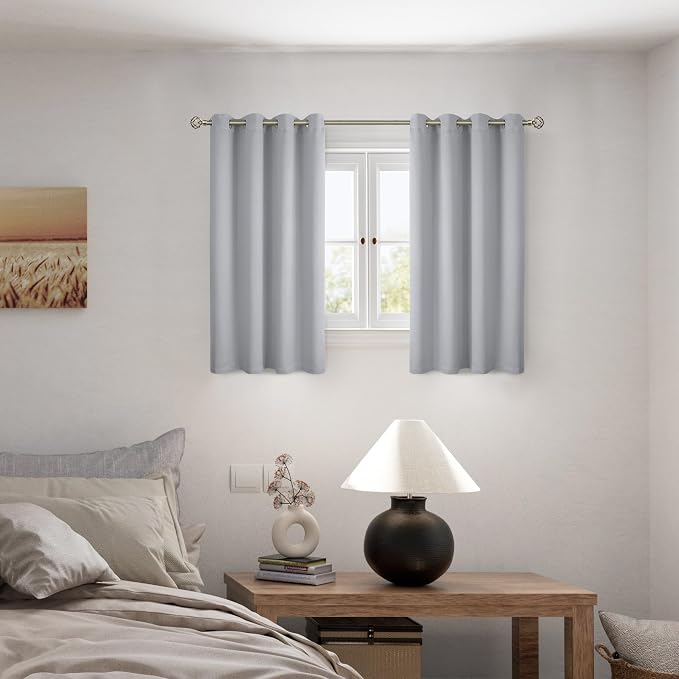 BGment Short 100% Blackout Curtains - Image 2