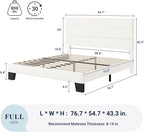 Allewie Full Size Platform Bed Frame - Image 2