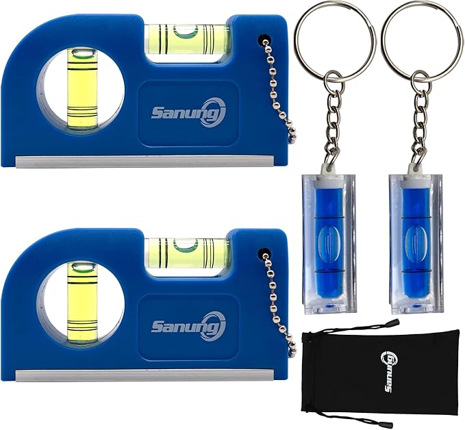 Sanung 4PCS Portable Mini Spirit Levels by Sanung