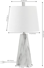JONATHAN Y JYL1037A-SET2 Owen 20.5" Resin LED Table Lamp Contemporary, Living - Image 4
