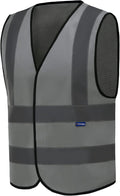 AYKRM 12 colour High visibility viz vest hi vis viz reflective work by AYKRM