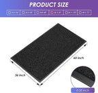 Kuyal Door Mat, Non Slip Waterproof Outdoor Mats, Commercial Floor Inside - Image 3
