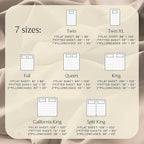 LuxClub 4 PC Queen Sheet Set, Deep Pockets Wrinkle Free Cooling Bed Sheets - Image 4
