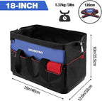 WORKPRO Tool Bag, 18 Inch Tool Bag - Image 2