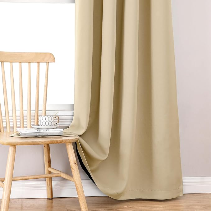 ChrisDowa 100% Blackout Curtains 120 inch Long - Image 7